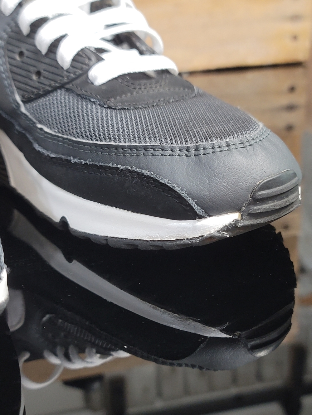 Nike Air Max 90 "Anthracite/iron Grey/White" Mens 9.5 Ships Today - Picture 10 of 15